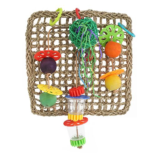 Bird Toy Bird Net - Foraging Wall Medium - Pet And Farm