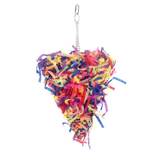 Bird Toy Destructive - Shredz Pizza - Pet And Farm