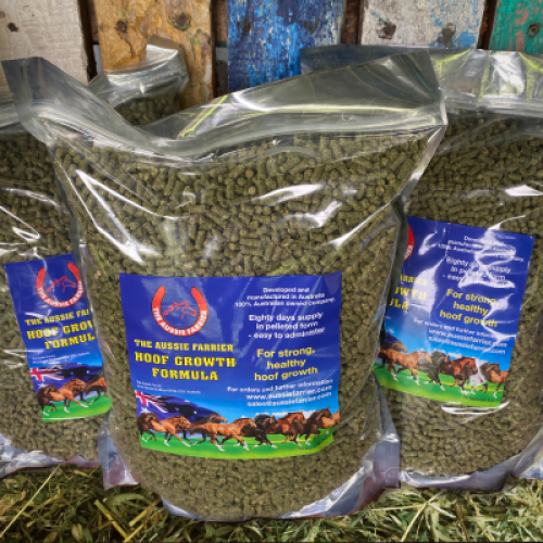 Aussie Farrier Hoof Growth Formula in Pellets 4kg Pouch - Pet And Farm