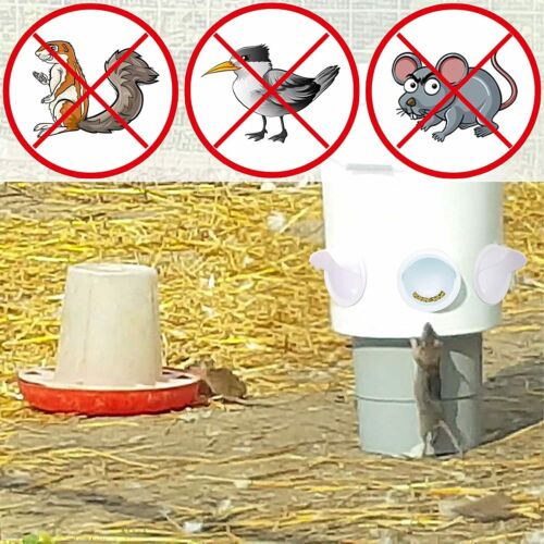 Cheecky Chooka DIY Poultry Feeder Port Front Screw Kit - Pet And Farm 